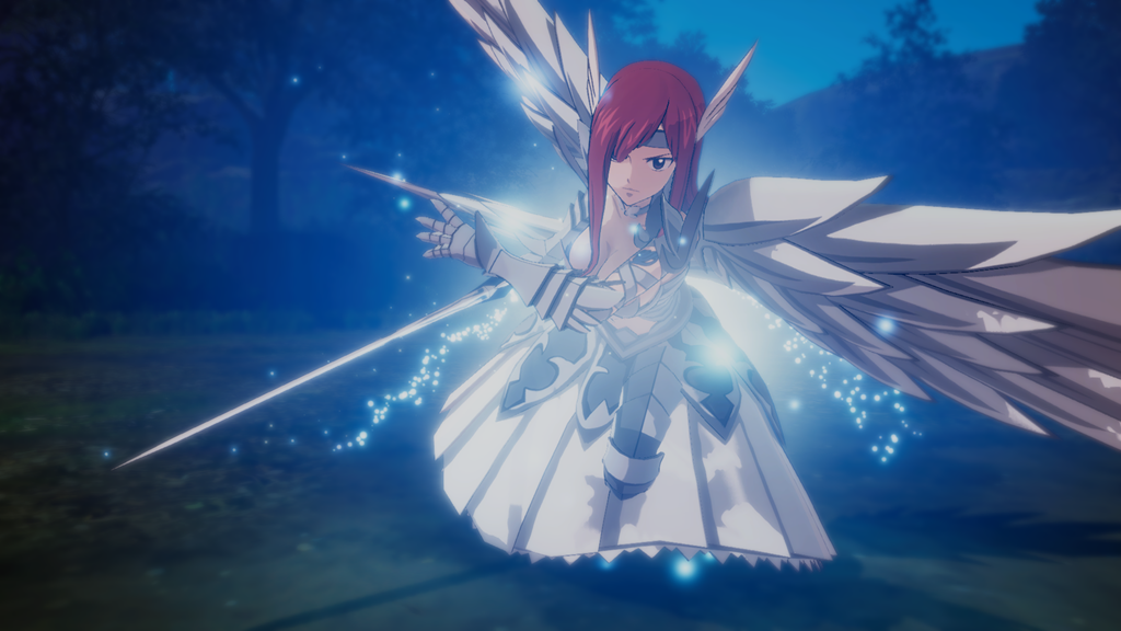 Erza attaque