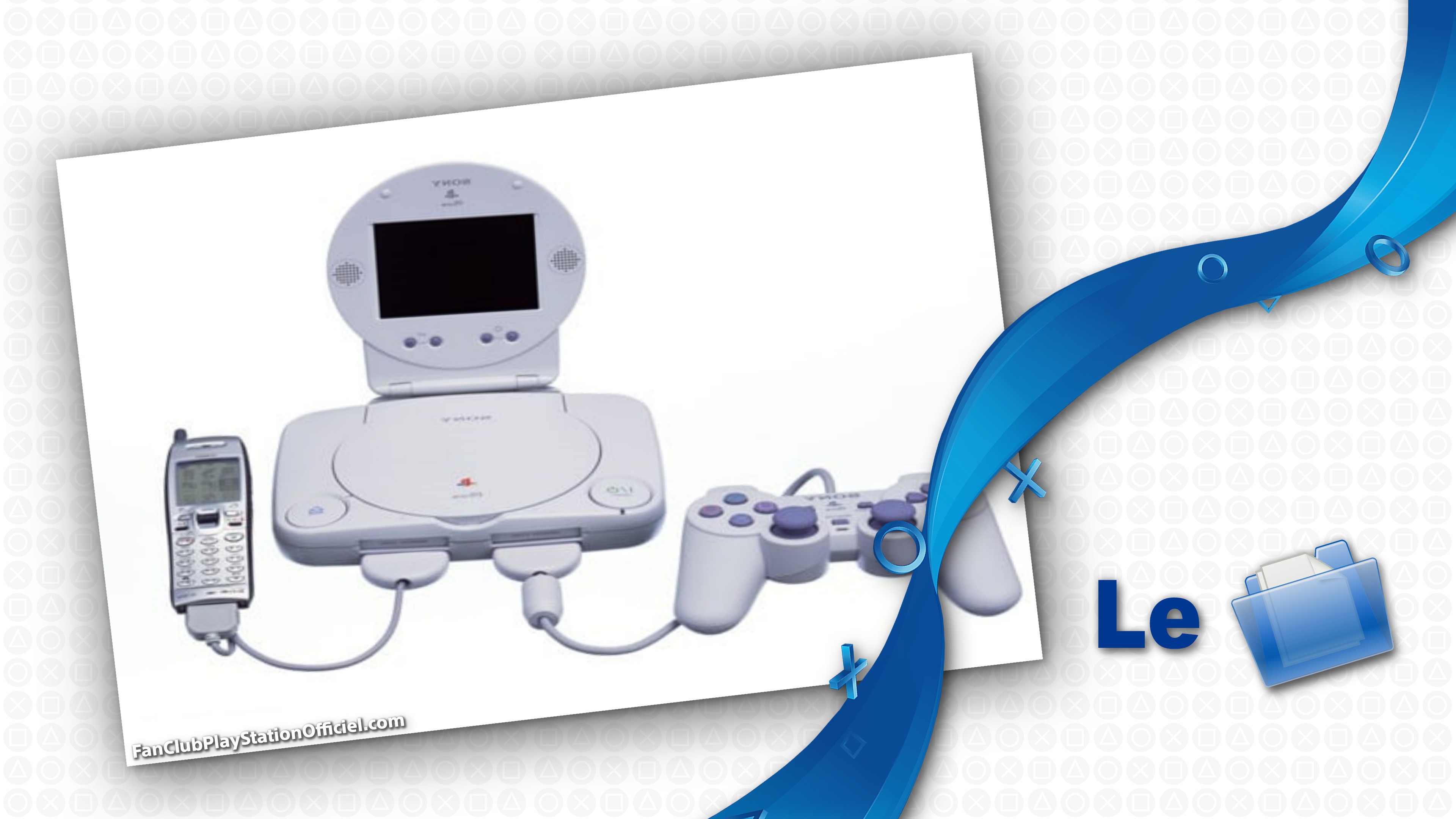 Le téléphone qui se branche sur sa PSOne / PS2 Le téléphone qui se branche sur sa PSOne / PS2