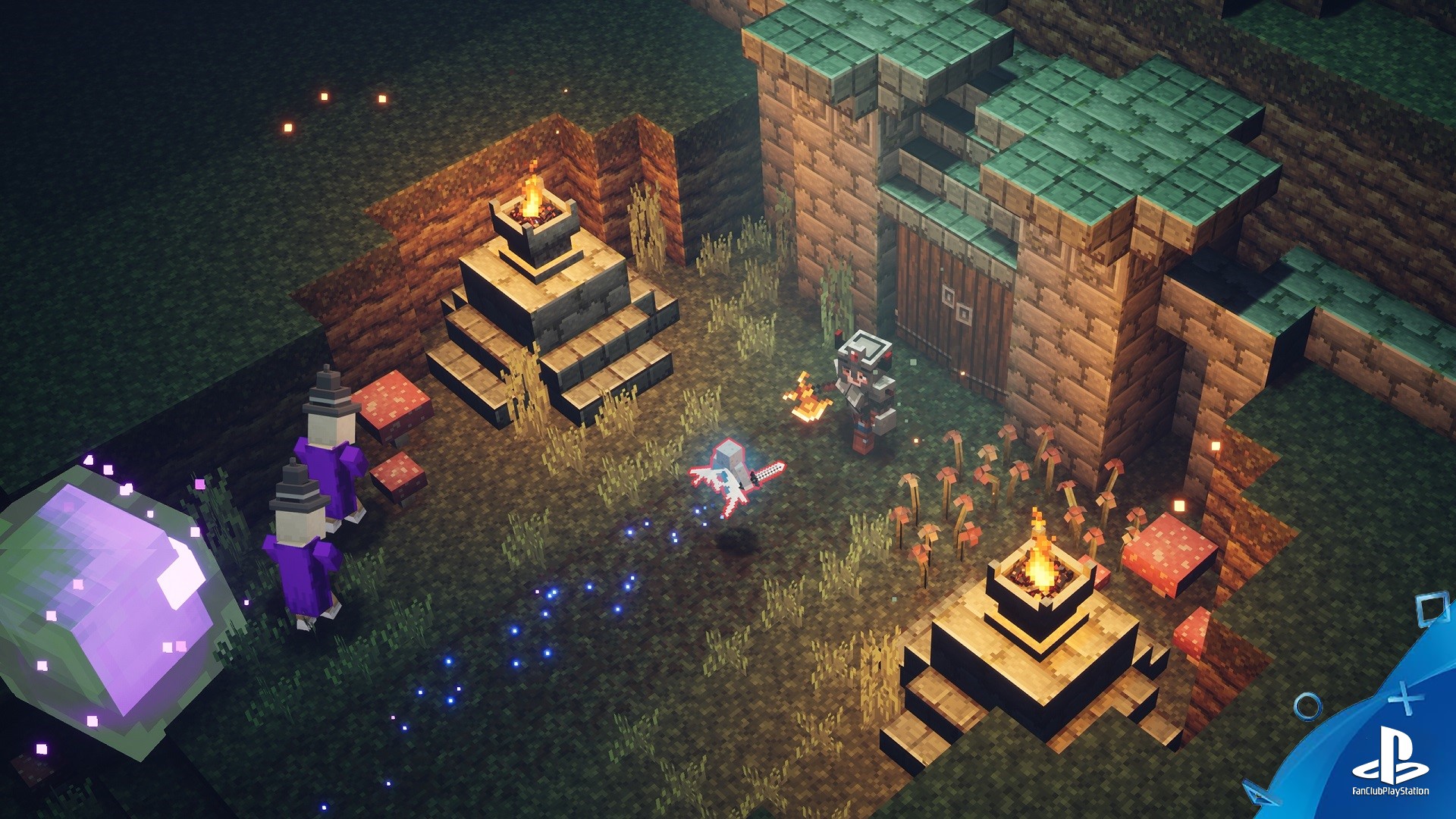 Minecraft Dungeons Arrivee Du Cross Play Et D Un Prochain Dlc Fan Club Playstation