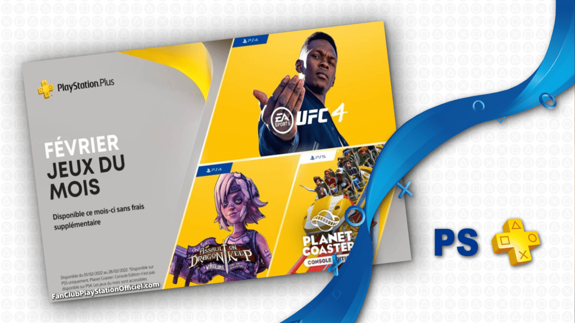 Playstation Plus : Les jeux offerts pour février 2022 Playstation Plus : Les jeux offerts pour février 2022